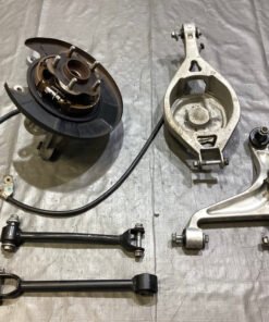 2003-2008 Nissan 350Z Passenger Rear Knee / Spindle / Control Arm Set / 5Z020 - Infiniti Parts Sales