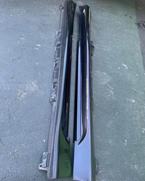 2008-2013 INFINITI G37 COUPE RIGHT SIDE ROCKER PANEL SIDE SKIRT MOLDING BLACK - Infiniti Parts Sales