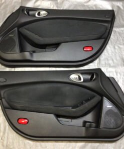 2009-2017 Nissan 370z Coupe Black Suede Interior Door Panels / Pair / 7Z017 - Infiniti Parts Sales