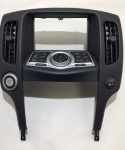 2009-2020 Nissan 370z Front Center Console Trim Surround w Navigation Controls / 7Z013 - Infiniti Parts Sales